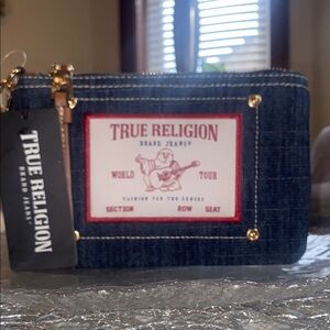 TRUE RELIGION Denim WRISTLET!